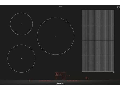 Placa de Inducción SIEMENS Iq700 Ex875Lvb1E Hobs (Eléctrico - 81 Cm - Negro)