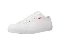 Zapatos de Hombre LEVIS Woodward Tecido Blanco (40)