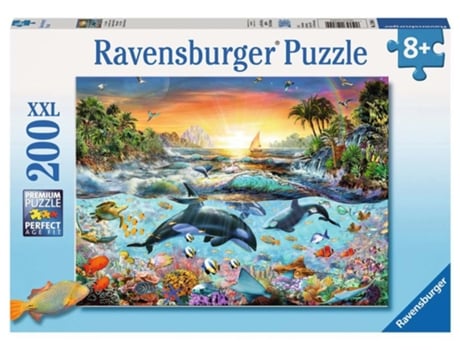 Puzzle RAVENSBURGER Puzle de figuras 200 pieza(s) Animales