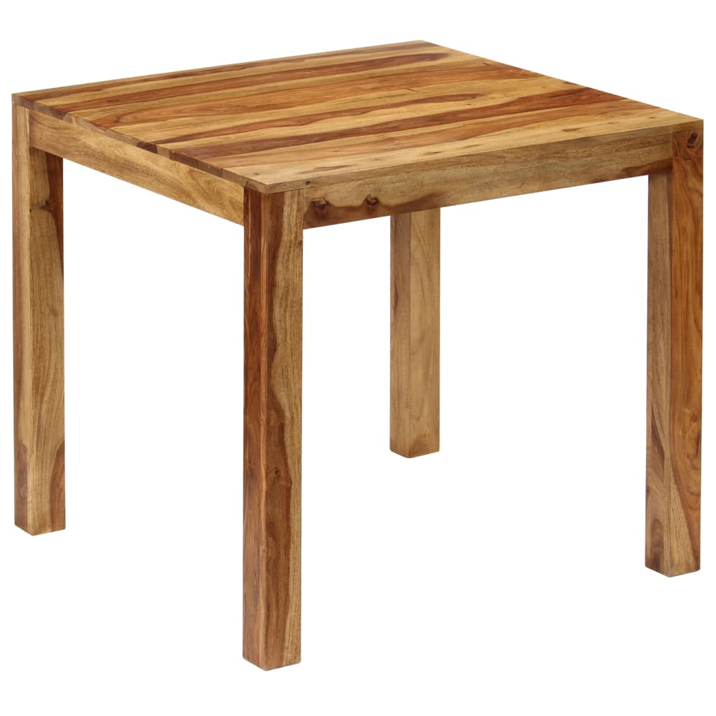 Mesa De Comedor vidaxl 246212 madera sheesham maciza 82x80x76