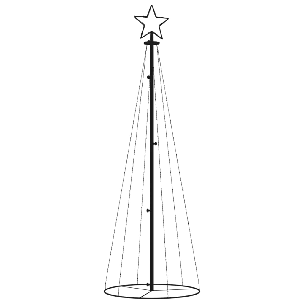 Árbol De Navidad En Cono 108 L VIDAXL