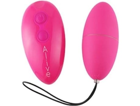 Alive Magic Egg 2.0 huevo vibrador de abssilicona con mando distancia rosa