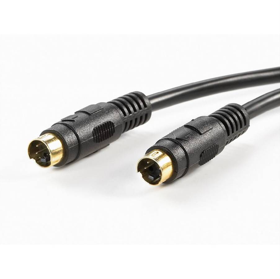 Cable VALUE (S-Video - 5m - Negro)