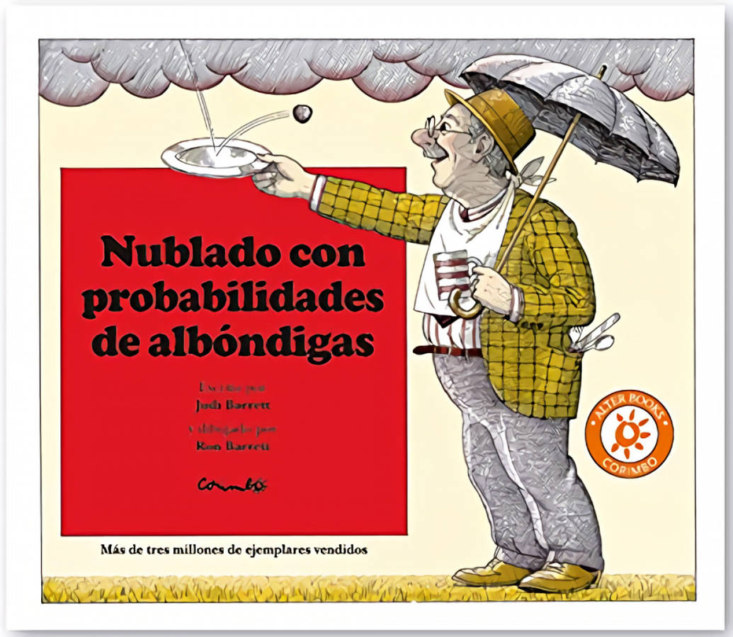 Libro Nublado Con Posibilidades De Albóndigas de Judi Barret (Español)