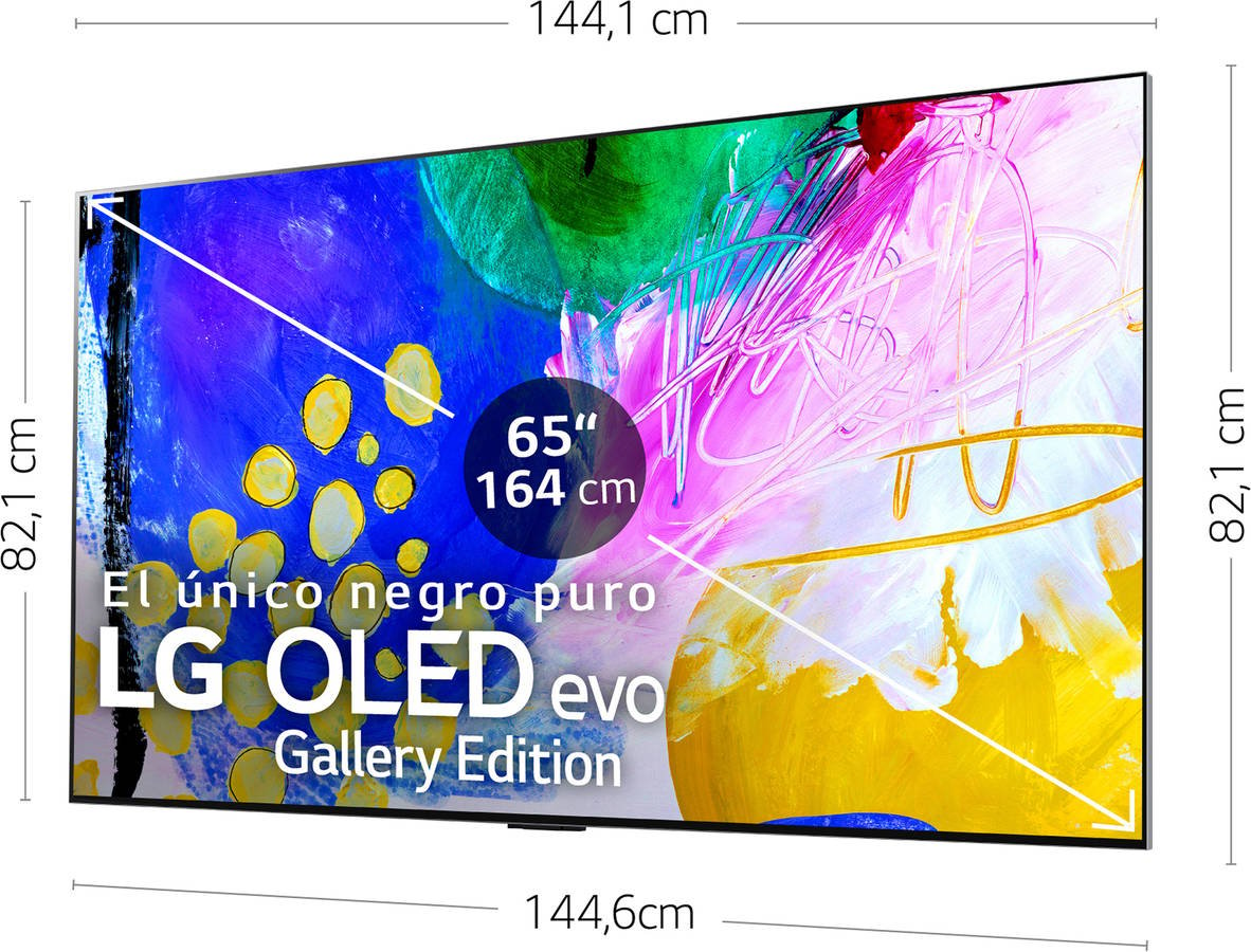 TV LG OLED65G26LA (OLED - 65'' - 165 cm - 4K Ultra HD - Smart TV)