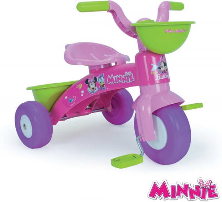 Andador INJUSA Triciclo Infantil Minnie Rosa (Edad Mínima: 12 Meses - 55 x 42 x 47 cm)