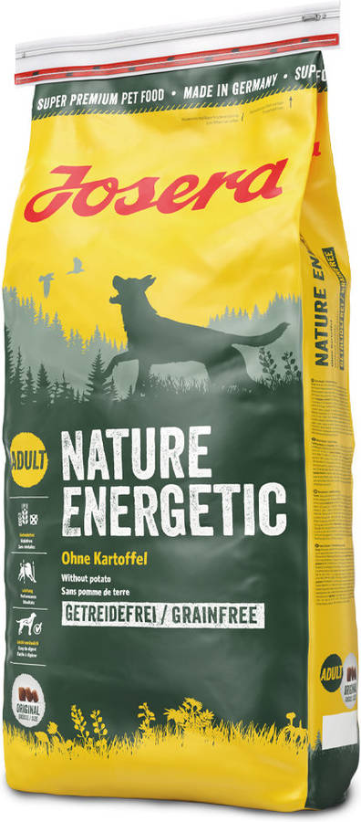 Comida JOSERA Nature Energetic grain Free Seca para Perro Adulto Pájaros (Cantidad: 15 kg)