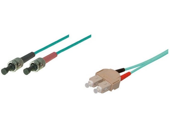 Cable de Fibra Óptica ALCASA (3 m - Azul)