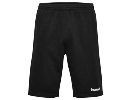 Pantalones Cortos Unisex HUMMEL Hmlgo Cotton Negro (16 años)