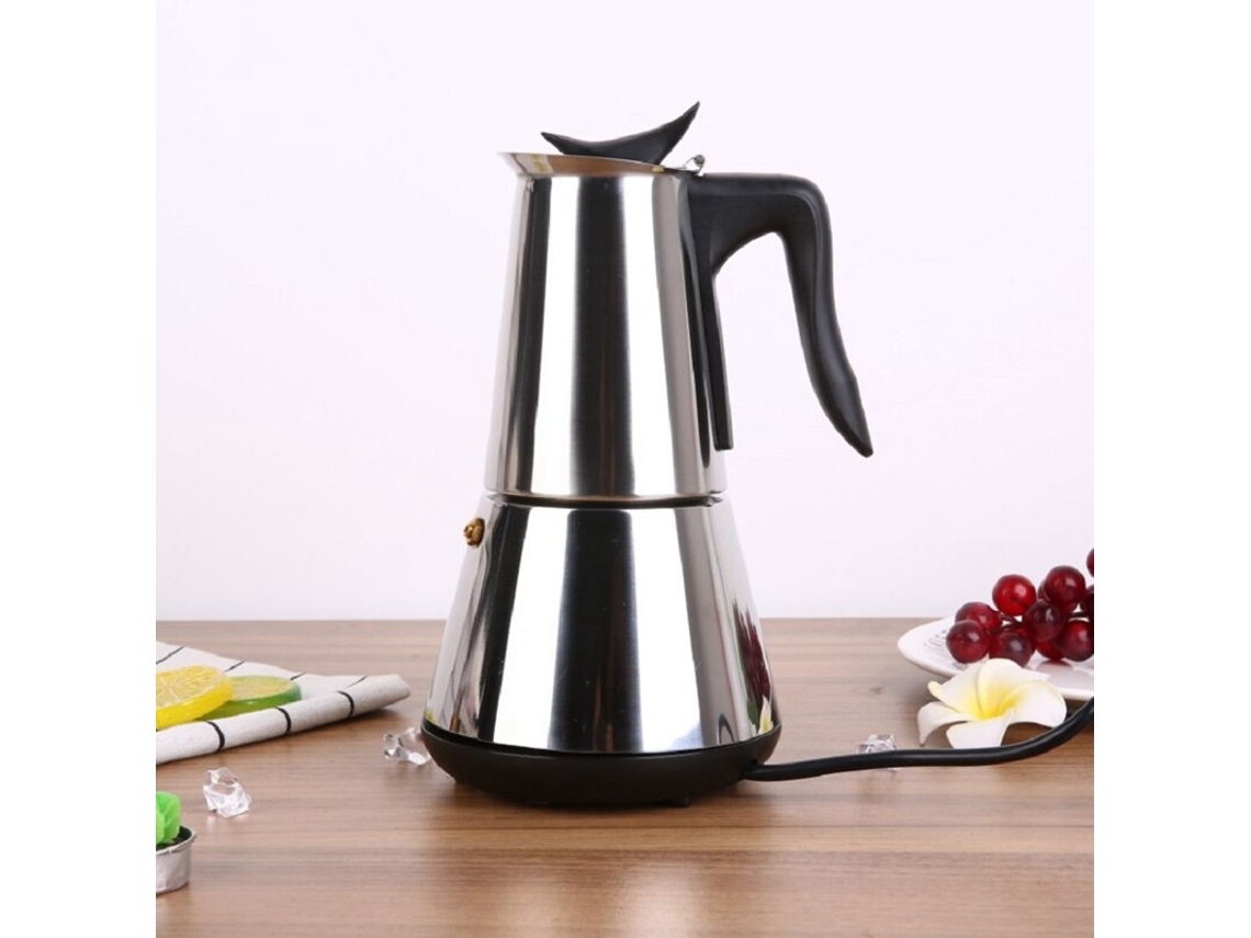 Cafetera De Estufa Coffee Maker Stovetop Espresso Percolator Moka Stainless  Stee