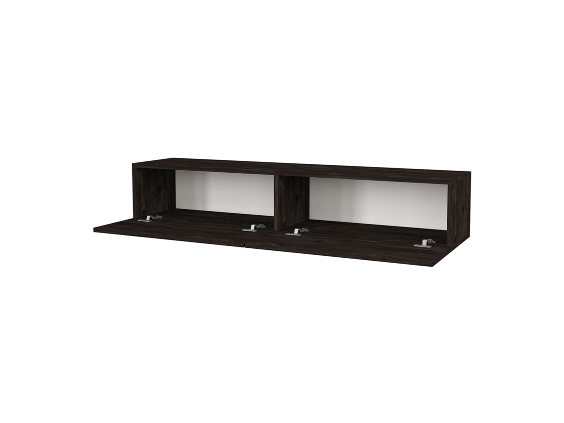 Mueble Tv Suspendido Toivakka Aglomerado 135 X 31 X 25 Cm - Blanco