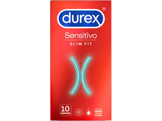 Preservativos DUREX Slim Fit (10 un)