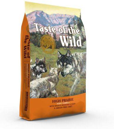 Taste Of The wild pienso para cachorros con bisonte y venado asados 122kg high prairie puppy perros 12.2 seco