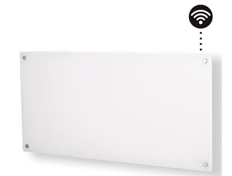 mill Glass WiFi PanelHeater White / Calefactor de panel 1000W