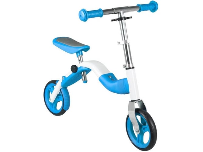 Bicicleta Infantiles Anlen 2 1 talla blanco y azul cago lernlaufrad und scooter rueda de aprendizaje 7