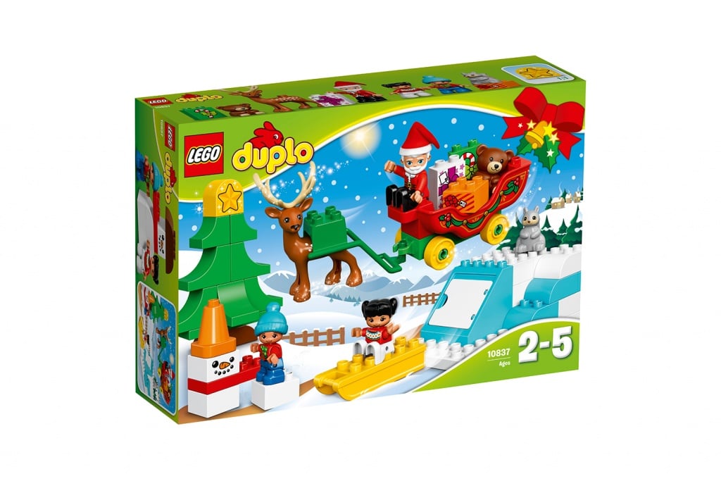 LEGO Duplo: Vacaciones de Papá Noel - 10837 (Edad Mínima: 2 - 45 Piezas)