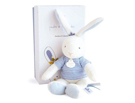 Peluche DOUDOU ET COMPAGNIE (Polyester - Azul - 20 x 12 x 8 cm)