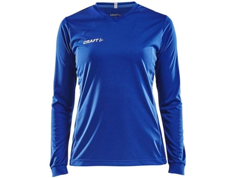 Camiseta de Mujer para Fútbol CRAFT Squad Solid Azul (XL)