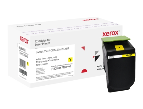 Tóner XEROX Amarillo todos los días Compatible con Lexmark 71B2Hy0; 71B0H40 Alto rendimiento