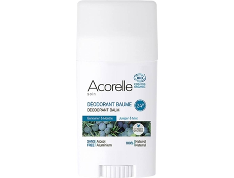 Desodorante ACORELLE Enebro y Menta (40 g)