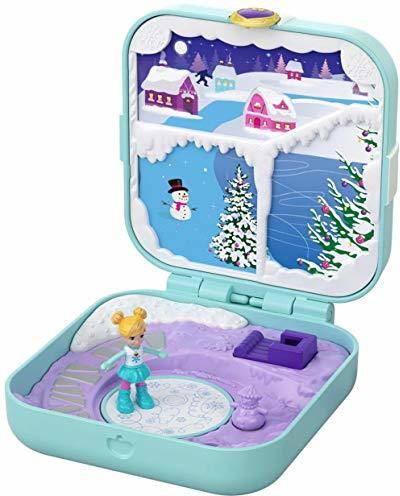 Set de Juguetes POLLY POCKET Frosty Fairytale (Edad Mínima: 4 Años - 7.91x6.46x1.97 cm)