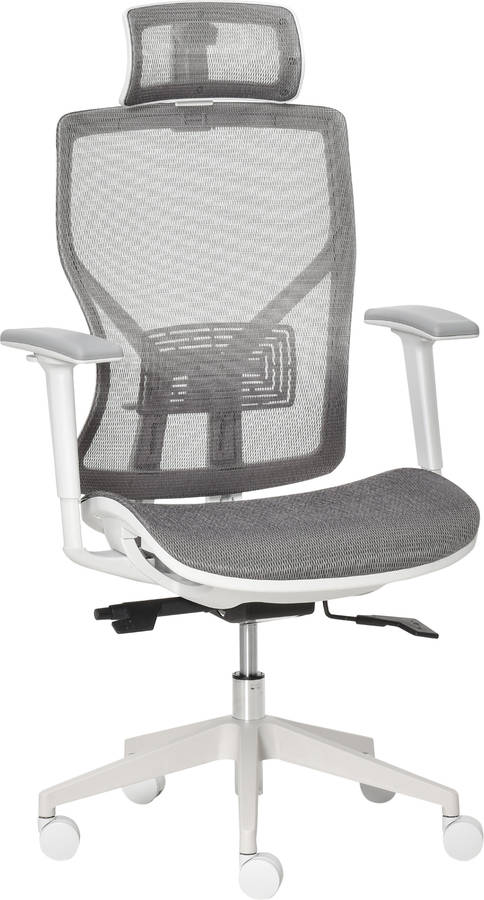 Silla de Escritorio Ejecutiva VINSETTO 921-435 Gris (Brazos Ajustables - Nylon)