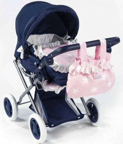 Carrito de Muñecas LA NIÑA Carlota Rosa