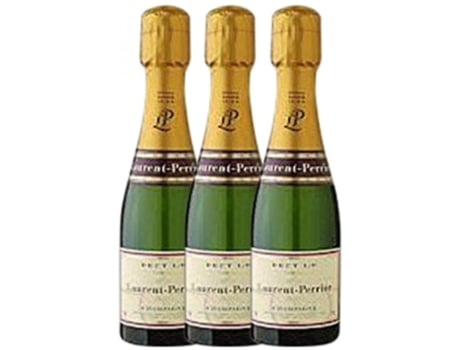 Champagne LAURENT PERRIER Laurent Perrier Brut Gran Reserva (0.2 L - 3 unidades)