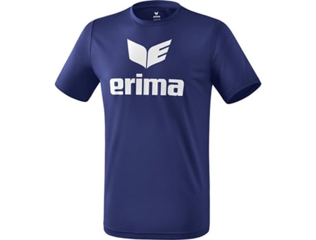 Camiseta para Niño ERIMA promo funcional Blanco, Azul para Multideportes