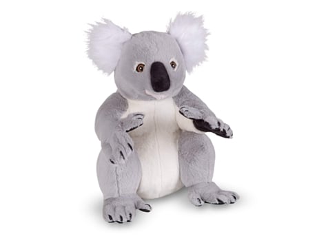 Peluche MELISSA & DOUG (Tejido - Gris - 23 x 20 x 45 cm)