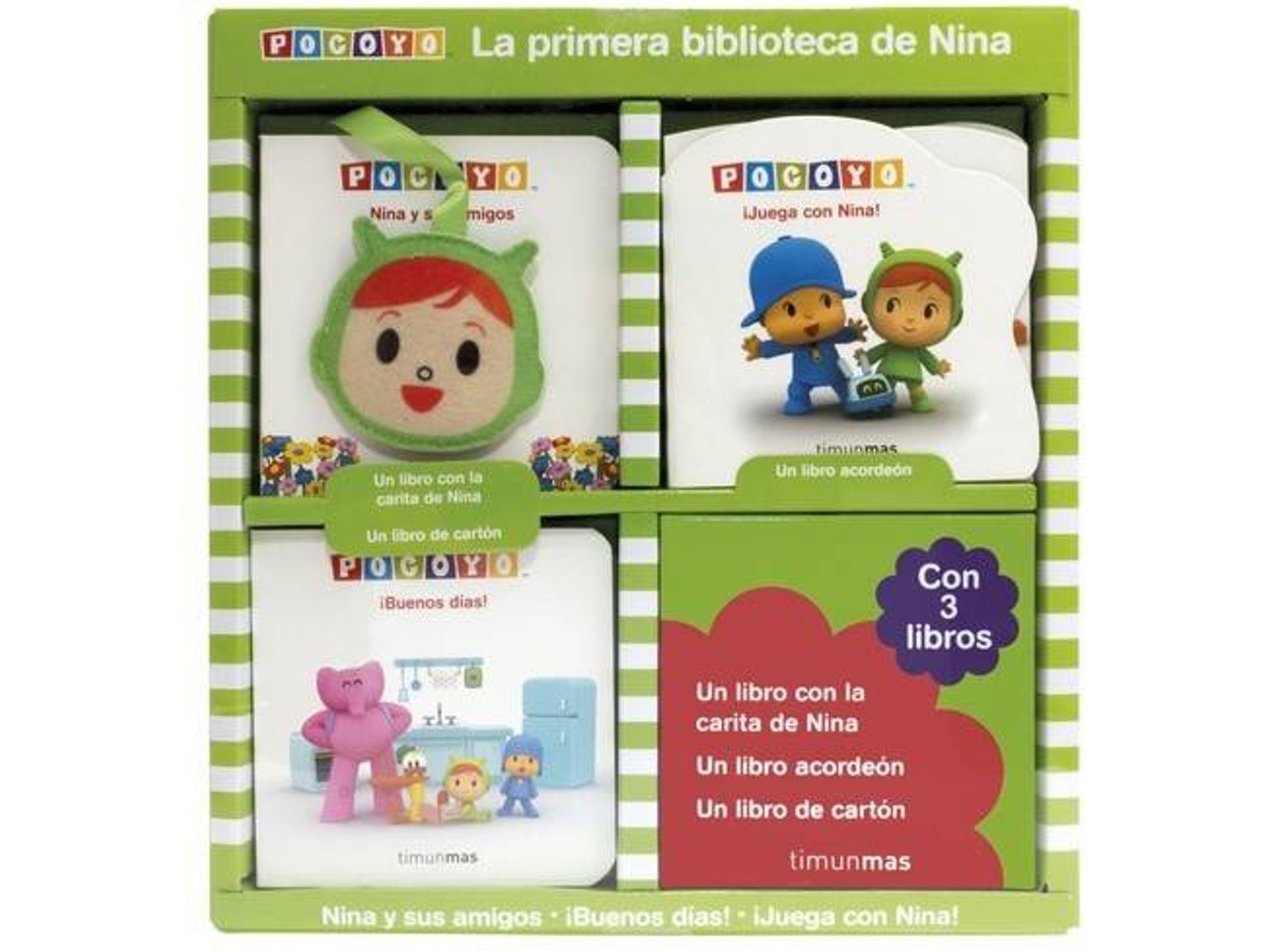 Pocoyó. La Primera biblioteca de nina libro varios autores