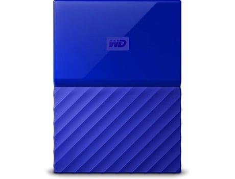 Disco HDD Externo WESTERN DIGITAL My Passport Worldwide (Azul - 2 TB - USB 3.0)