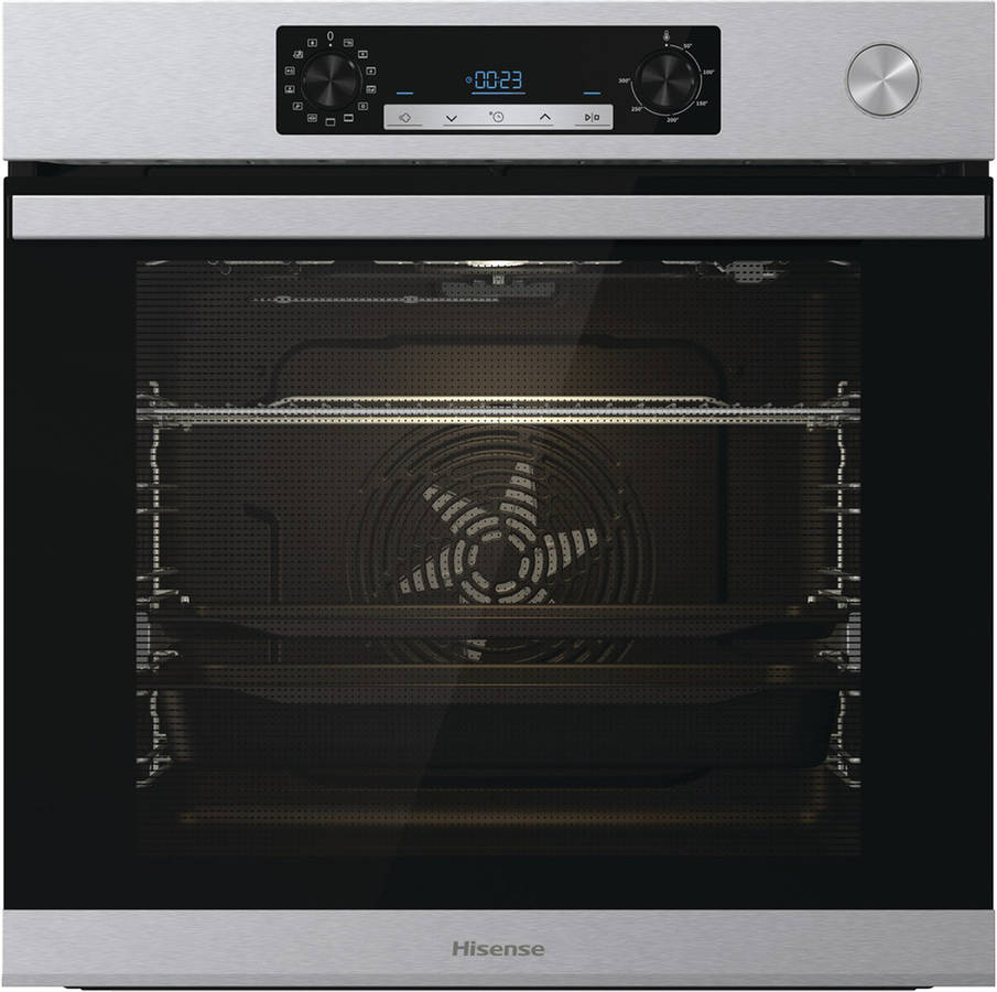 Horno HISENSE BSA66226AX (77 L - 60 cm - Hidrolítico - Inox)