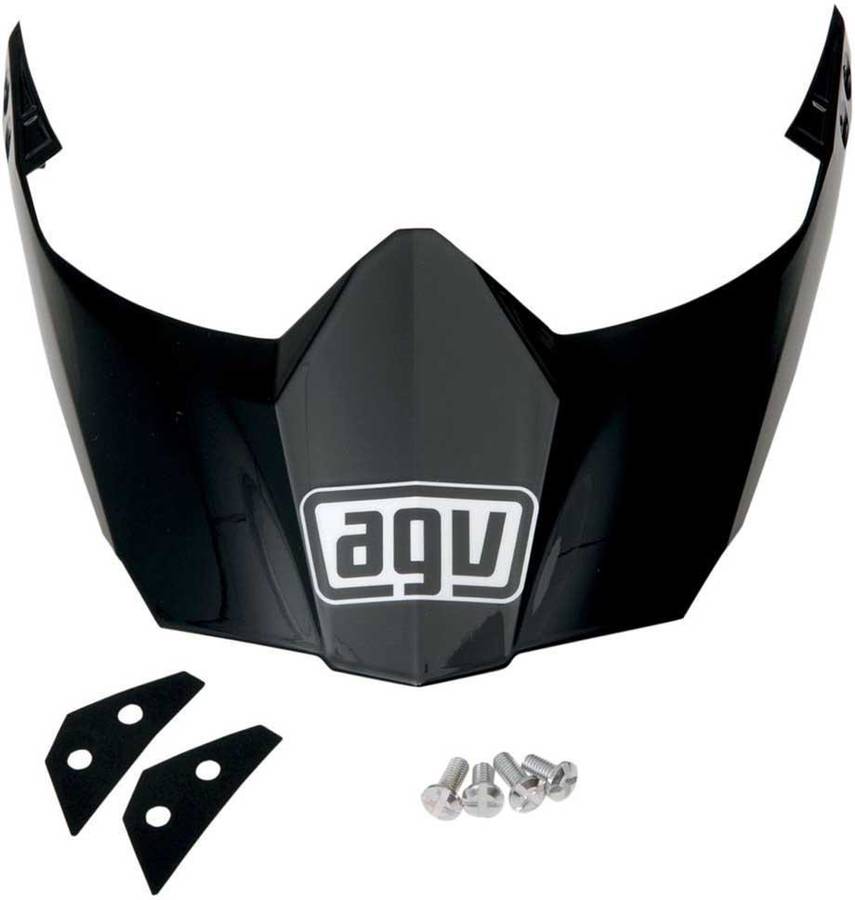 Agv Peak Evoax8 dual +aluminum screws casco para motocicleta unisex adulto neutro visera ax8 painted negro