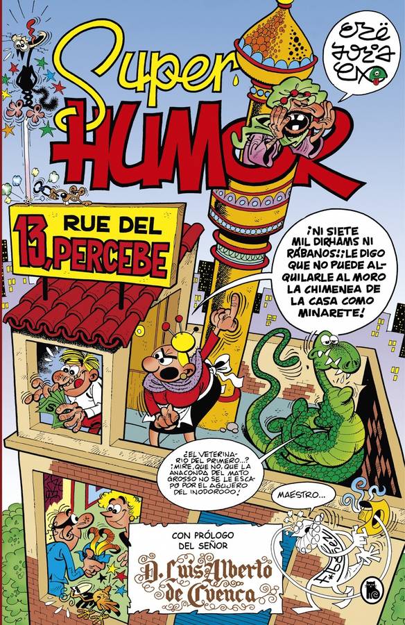 Libro 13, Rúe Del Percebe (Súper Humor Mortadelo 35) de Francisco Ibáñez (Español)