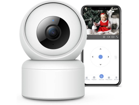 Intercomunicador para Bebé OHPA C20 (360° Wifi 1080P Blanco)