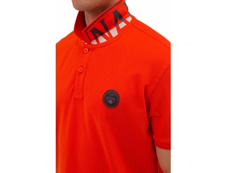 Polo de Hombre NAPAPIJRI Algodón Rojo (XL)