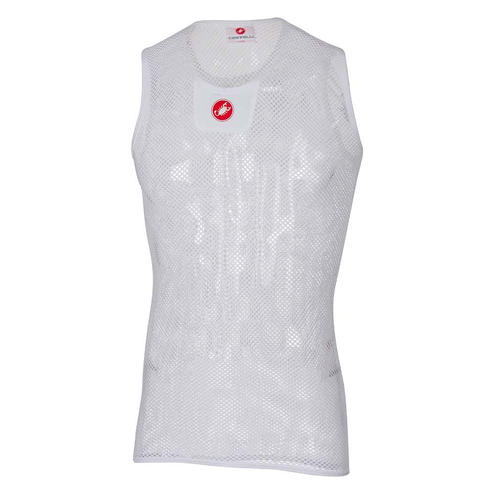 Ropa interior para Hombre CASTELLI Core Mesh 3 Blanco para Ciclismo (S - M)