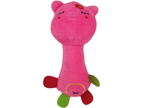 Juguete de chillidos de perro de animales de peluche, juguete de peluche interactivo de peluche de juguete de perro, juguetes medianos de limpieza ...