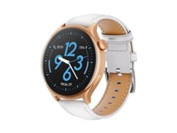 SHAH ARPAN Smart Watch GTR2 Monitor de salud de llamadas Bluetooth, cuero platino GODTVAGT