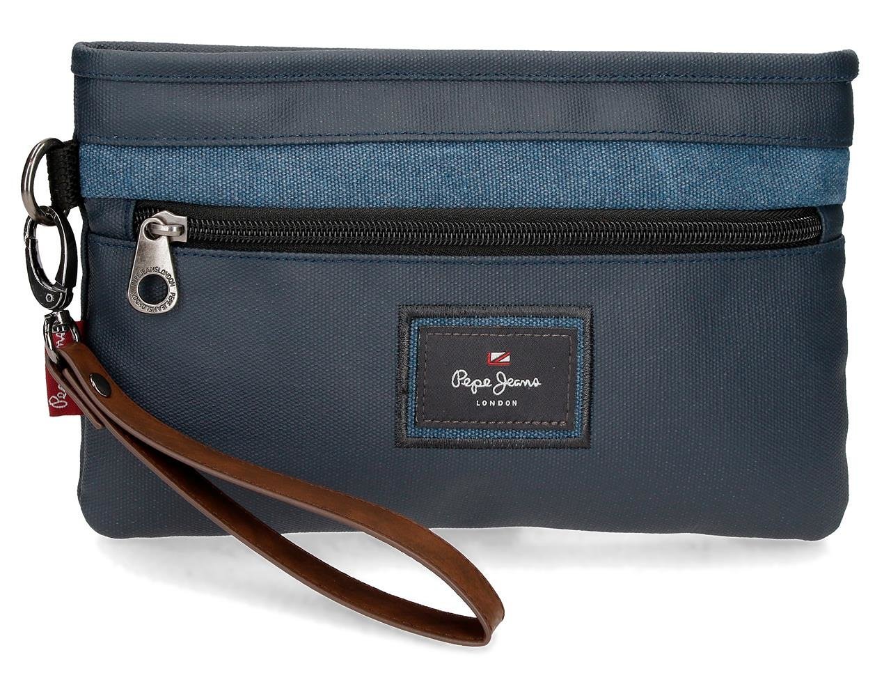 Pepe Jeans Court bolso de mano azul 25x16x1 cms y