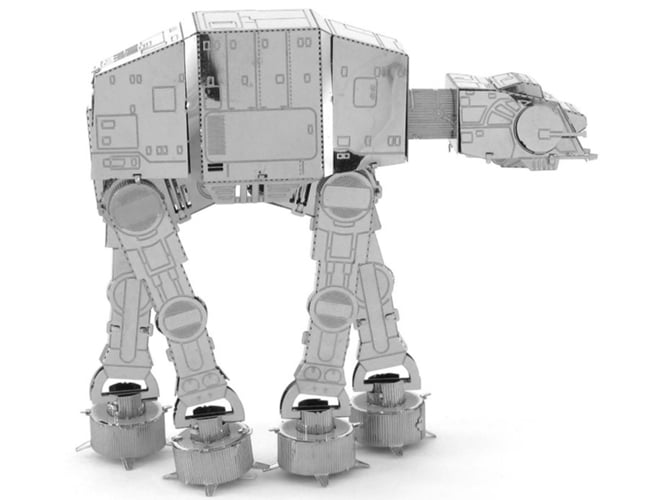 De Star Wars fascinations 5264 metal earth atat colormodelo surtido maqueta