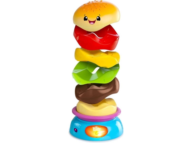 Juguete Interactivo BRIGHT STARTS Stack 'n Spin Burger