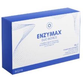 Complemento Alimentar Aora health enziymax 20 enzymax duo biotics 20comp. 300