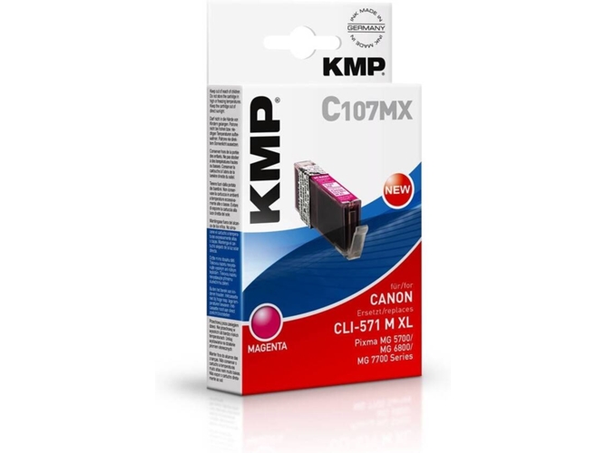 Cartucho de tinta KMP C107MX