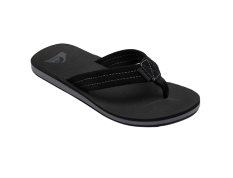 Sandalias Carver Ante Negro EU 45 Hombre QUIKSILVER