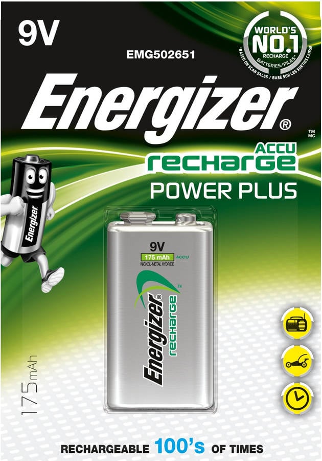 Pilas recargable ENERGIZER PowerPlus