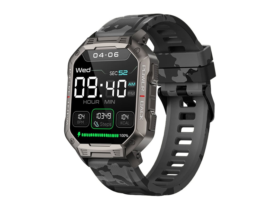 Reloj inteligente para hombres Android iPhone: Reloj inteligente