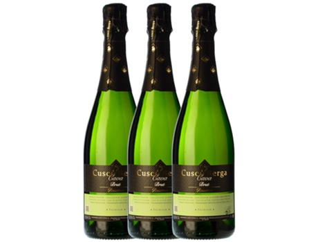 Espumante CUSCÓ BERGA Cuscó Berga Premium Brut Cava Reserva (0.75 L - 3 unidades)