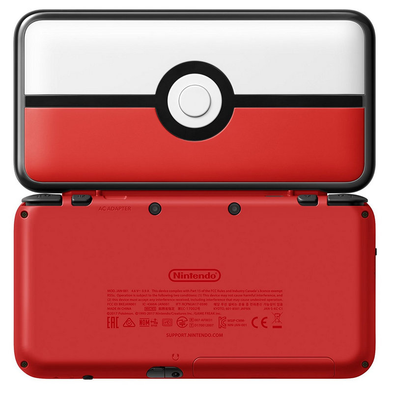 Consola New 2DS NINTENDO XL Pokeball Edition